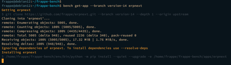 在 Debian 12 上安装 ERPNext 开源 ERP 系统