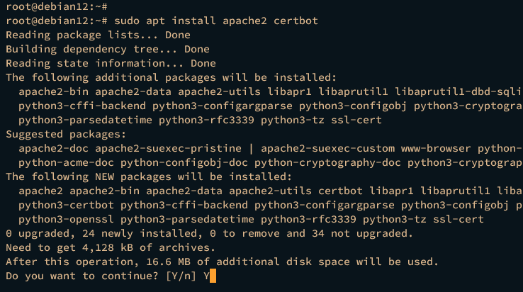 在 Debian 12 上安装 Jellyfin 媒体服务器
