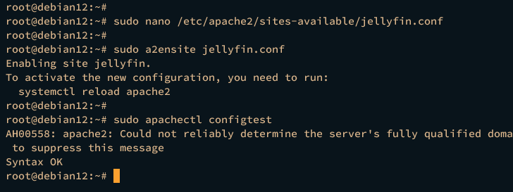 在 Debian 12 上安装 Jellyfin 媒体服务器