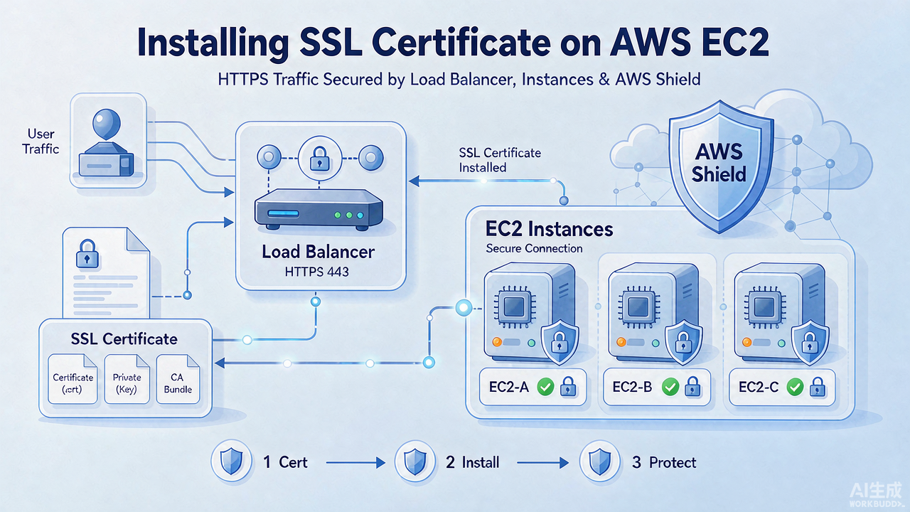 在 AWS EC2 实例上安装 SSL 证书的完整技术指南