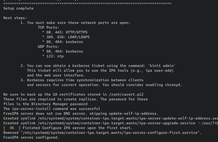如何在 Debian 12 上通过 Docker 安装 FreeIPA Server