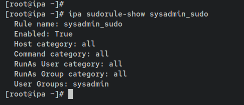 如何将 Sudoers 与 FreeIPA 服务器集成