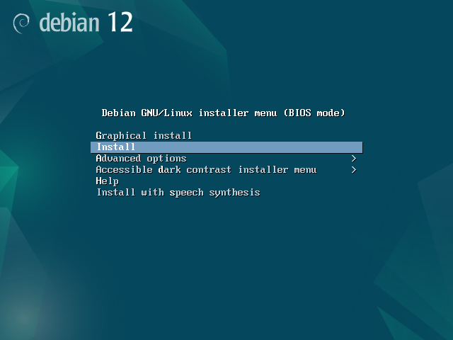 如何安装 Debian 12 (Bookworm) 最小服务器