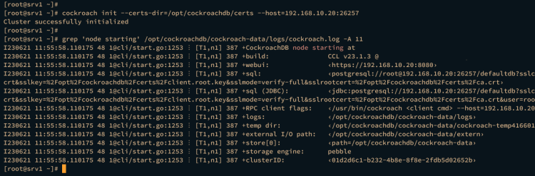 如何在 AlmaLinux 9 上安装 CockroachDB 集群