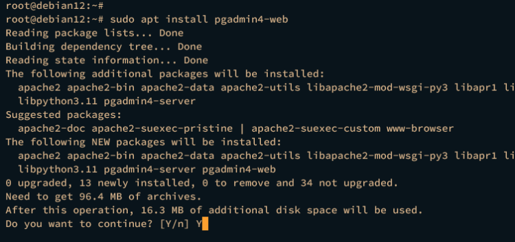 如何在 Debian 12 上安装 PostgreSQL 和 pgAdmin 工具