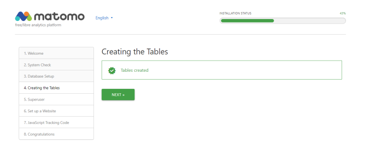 在 AlmaLinux 9 上安装 Matomo Web Analytics 指南