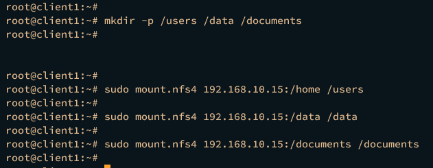 在 Debian 12 上安装 NFS 服务器与客户端