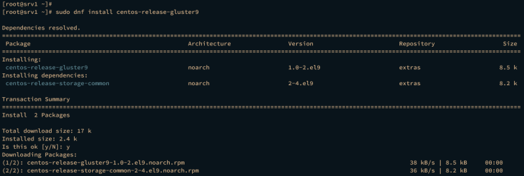 如何在 AlmaLinux 9 上安装 GlusterFS