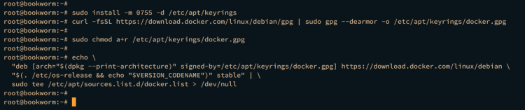 在 Debian 12 上安装并使用 Docker