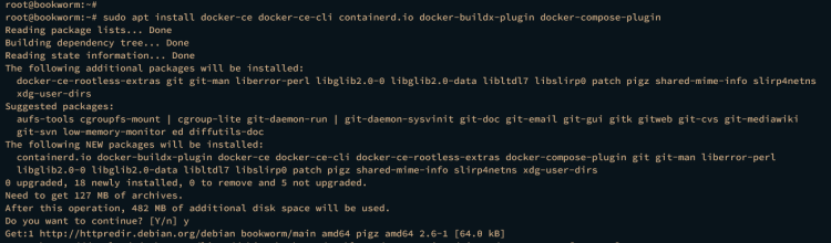在 Debian 12 上安装并使用 Docker