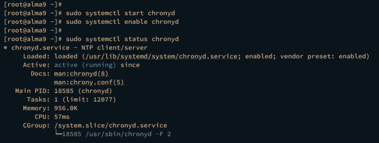 在 AlmaLinux 9 上将 Chrony 配置为 NTP 服务器与客户端