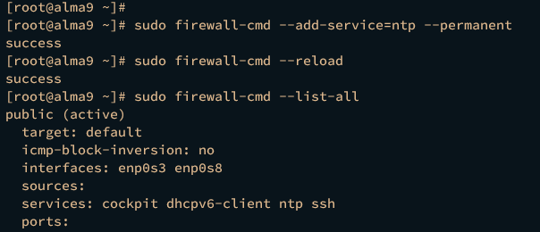 在 AlmaLinux 9 上将 Chrony 配置为 NTP 服务器与客户端