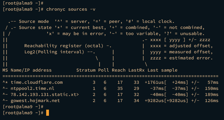 在 AlmaLinux 9 上将 Chrony 配置为 NTP 服务器与客户端