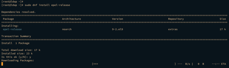 在 AlmaLinux 9 上安装 OpenLDAP 服务器