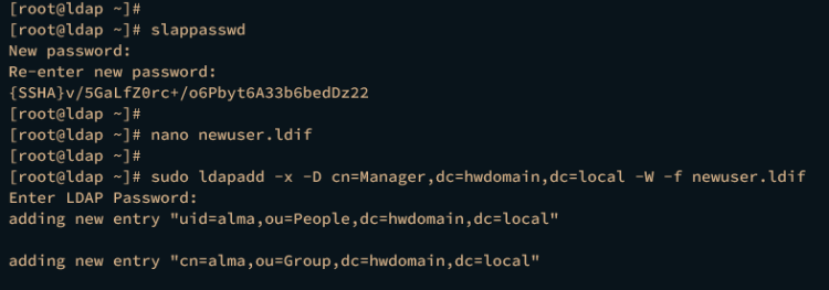 在 AlmaLinux 9 上安装 OpenLDAP 服务器
