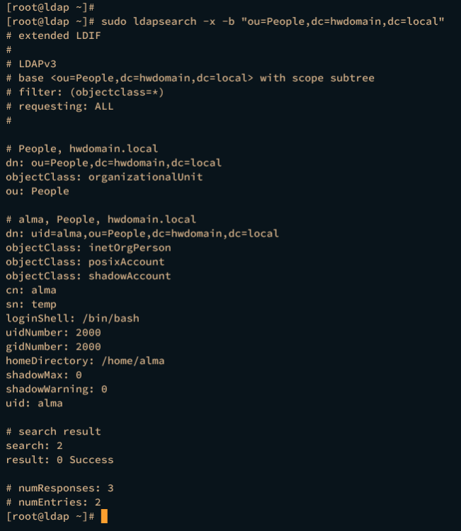 在 AlmaLinux 9 上安装 OpenLDAP 服务器