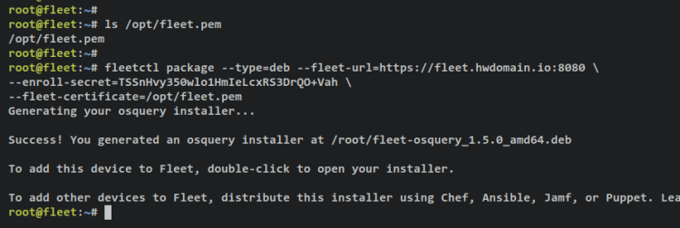 在 Ubuntu 22.04 上安装 Fleet Osquery Manager