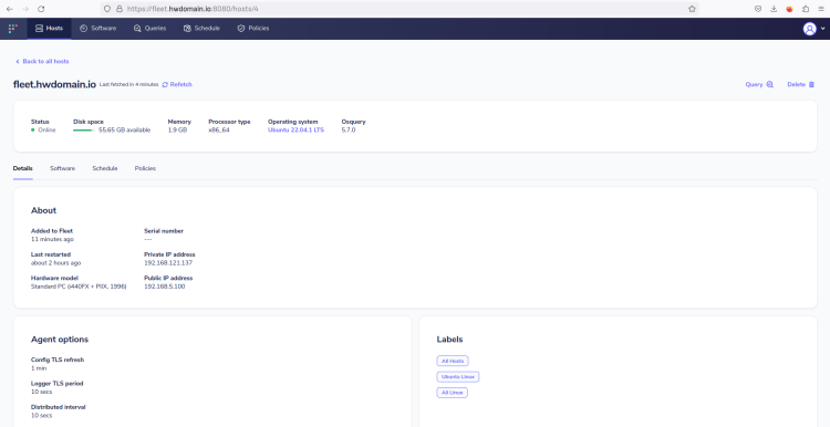 在 Ubuntu 22.04 上安装 Fleet Osquery Manager