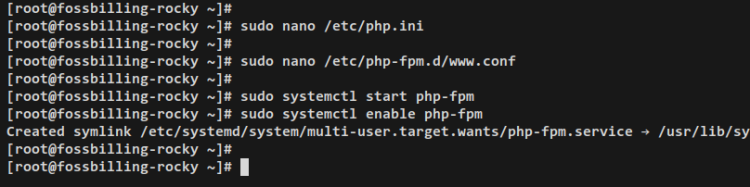 如何在 Rocky Linux 9 上使用 Nginx 安装 FOSSBilling