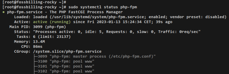 如何在 Rocky Linux 9 上使用 Nginx 安装 FOSSBilling