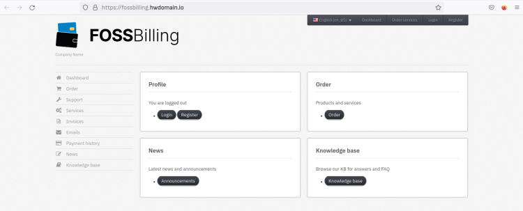 如何在 Rocky Linux 9 上使用 Nginx 安装 FOSSBilling