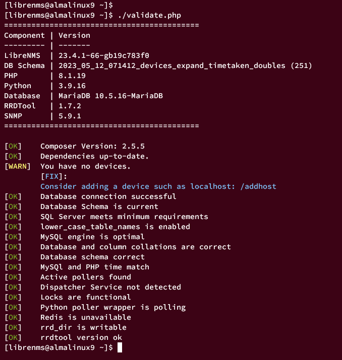 如何在 AlmaLinux 9 上安装 LibreNMS 监控工具