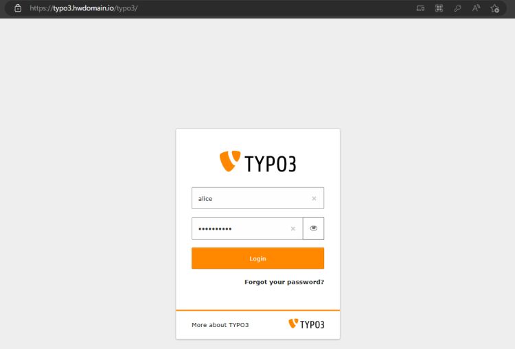 在 AlmaLinux 9 上使用 Nginx 安装 TYPO3 CMS