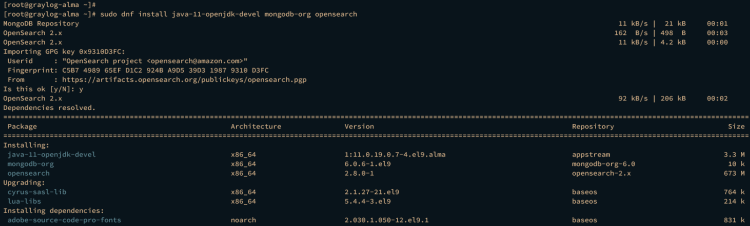 如何在 AlmaLinux 9 上安装 Graylog