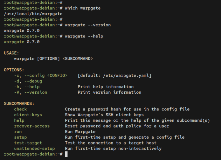 如何在 Debian 上使用 Warpgate 搭建 Bastion 服务器