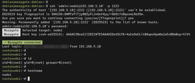 如何在 Debian 上使用 Warpgate 搭建 Bastion 服务器