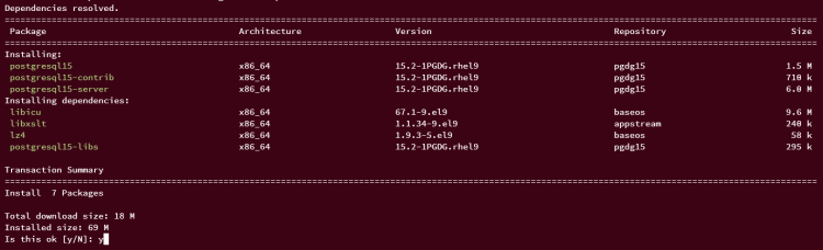 分步指南：在 AlmaLinux 9 上安装 PostgreSQL