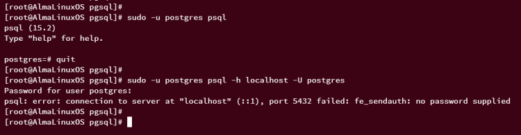 分步指南：在 AlmaLinux 9 上安装 PostgreSQL