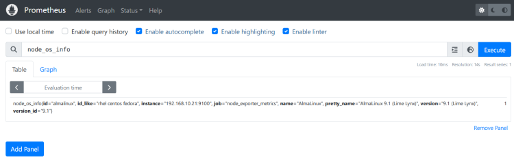 如何在 AlmaLinux 9 上安装 Prometheus 和 Node Exporter
