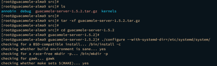 在 AlmaLinux 9 上通过 Apache Guacamole 搭建远程桌面网关
