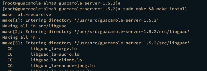 在 AlmaLinux 9 上通过 Apache Guacamole 搭建远程桌面网关