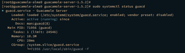 在 AlmaLinux 9 上通过 Apache Guacamole 搭建远程桌面网关