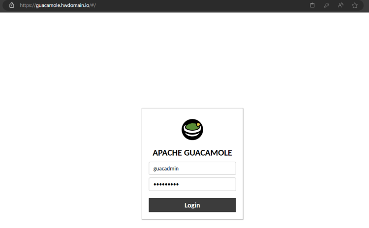 在 AlmaLinux 9 上通过 Apache Guacamole 搭建远程桌面网关