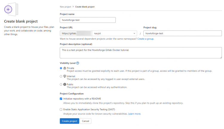 在 Debian 12 上用 Docker 安装 GitLab CE