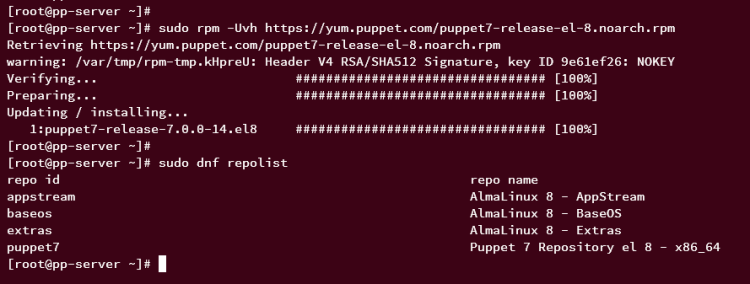 在 AlmaLinux 9 上安装 Puppet 服务端并部署其客户端