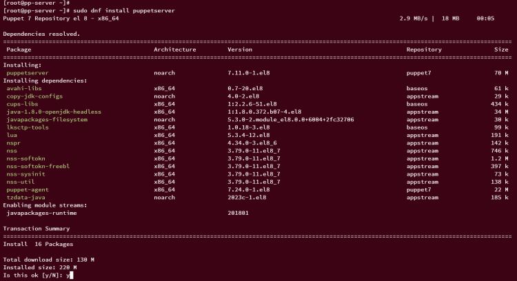 在 AlmaLinux 9 上安装 Puppet 服务端并部署其客户端