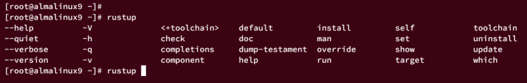 在 AlmaLinux 9 上安装 Rust 与 Cargo 包管理器
