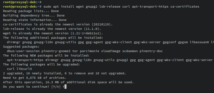 在 Debian 11 系统中通过 ProxySQL 搭建 MySQL 负载均衡服务