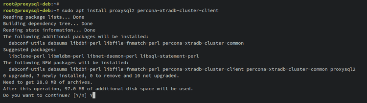 在 Debian 11 系统中通过 ProxySQL 搭建 MySQL 负载均衡服务