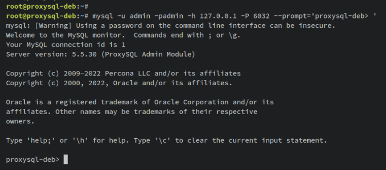 在 Debian 11 系统中通过 ProxySQL 搭建 MySQL 负载均衡服务