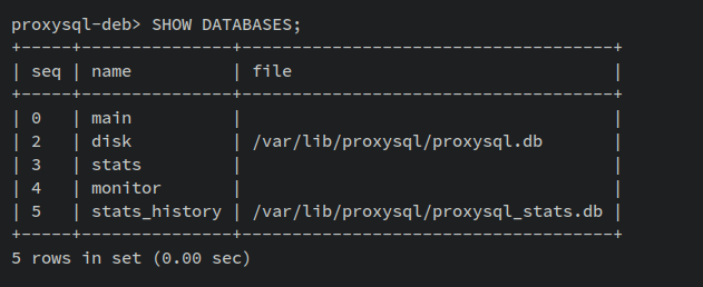 在 Debian 11 系统中通过 ProxySQL 搭建 MySQL 负载均衡服务