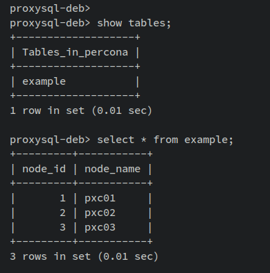 在 Debian 11 系统中通过 ProxySQL 搭建 MySQL 负载均衡服务