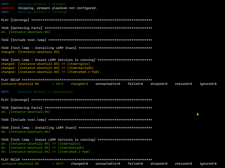 用 Molecule 与 Docker 测试 Ansible 角色