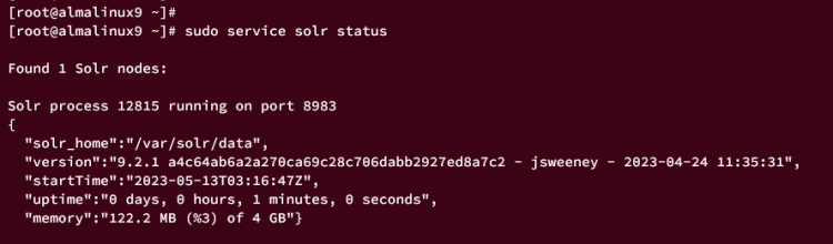 在 AlmaLinux 9 服务器上完整安装配置 Apache Solr 搜索平台