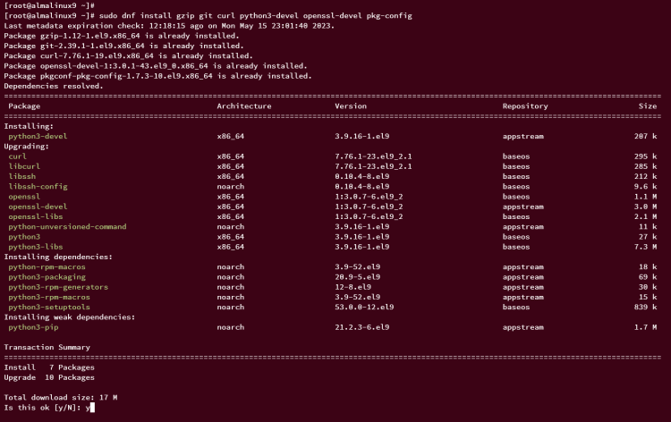 在 AlmaLinux 9 系统上安装部署 Etherpad 协同编辑平台