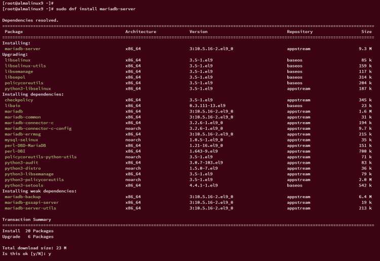 在 AlmaLinux 9 系统上安装部署 Etherpad 协同编辑平台